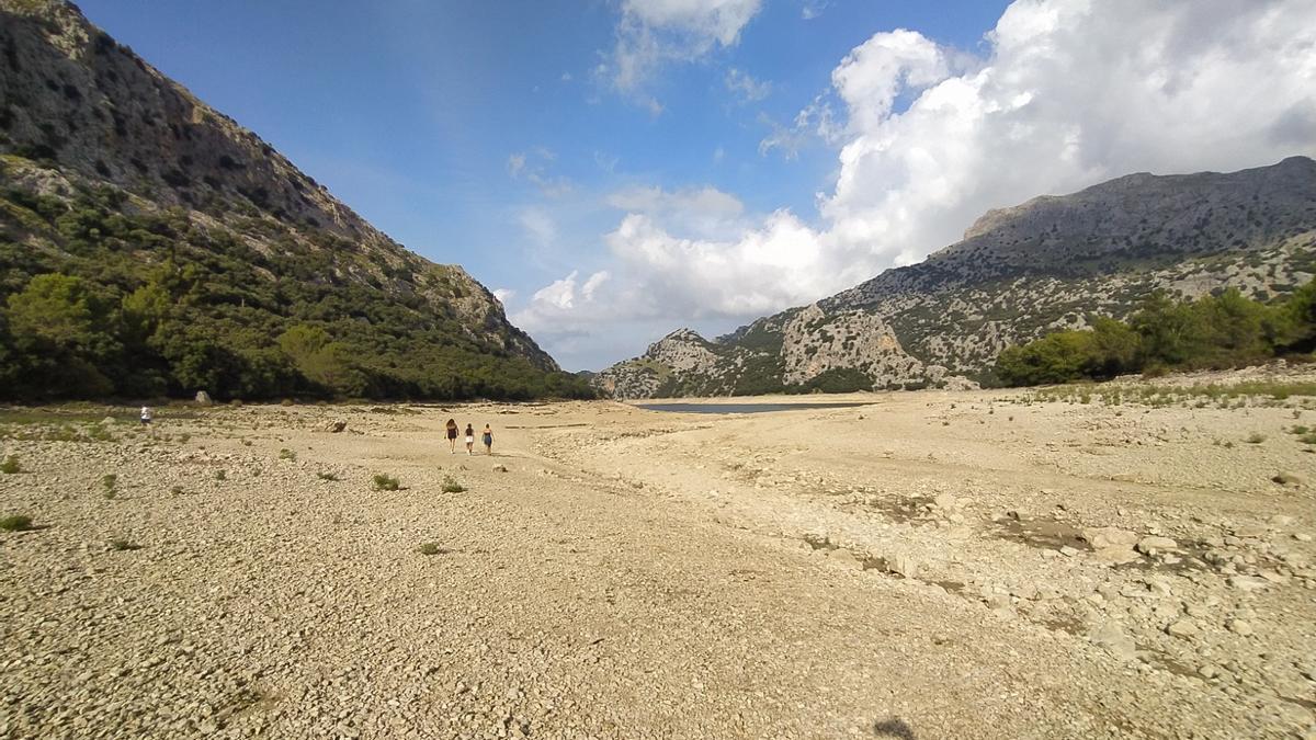 Así está el Gorg Blau: las reservas de agua están bajo mínimos con poco más del 20%