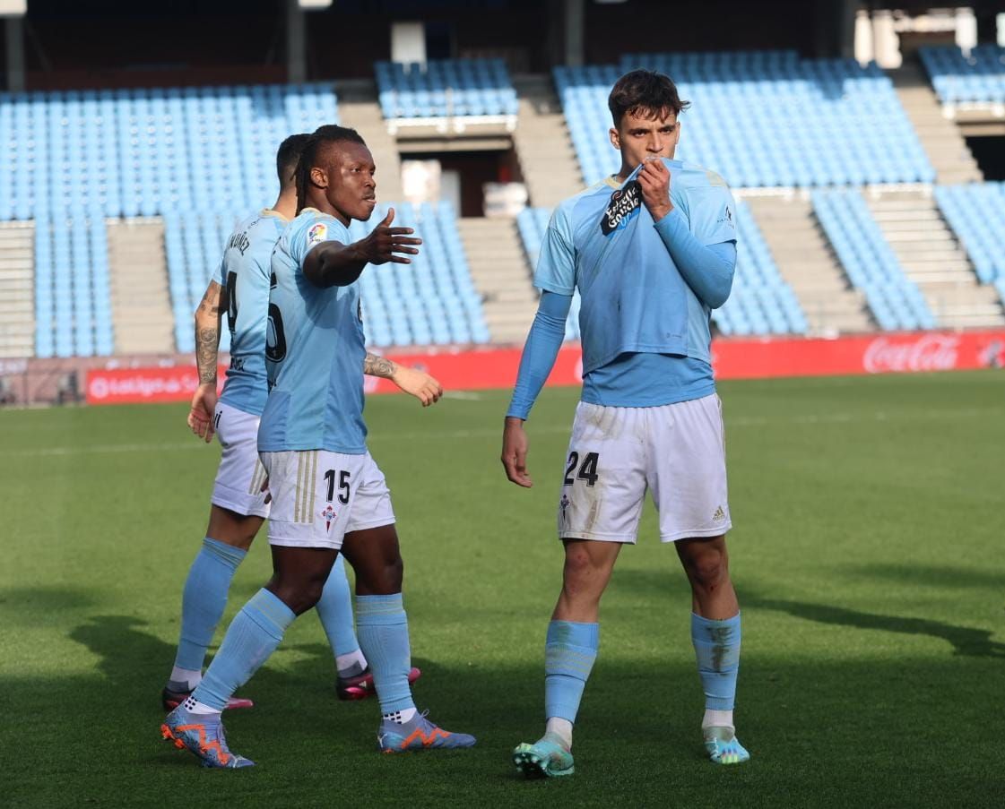 Las mejores imágenes del Celta-Valladolid (3-0)