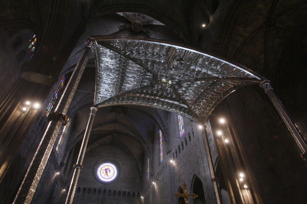 El presbiteri únic al món de la Catedral de Girona recobra nova vida