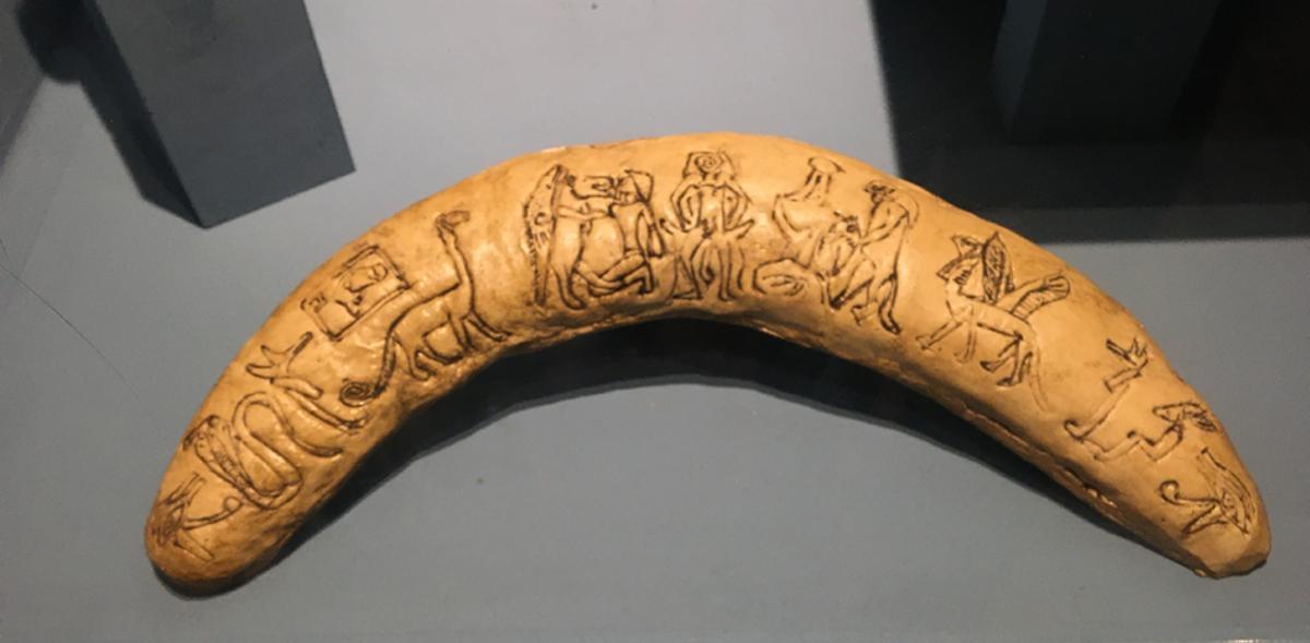 Pieza de marfil mágico.