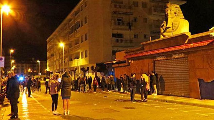 Les discoteques es concentren en els barris dels Pins i la Plantera.