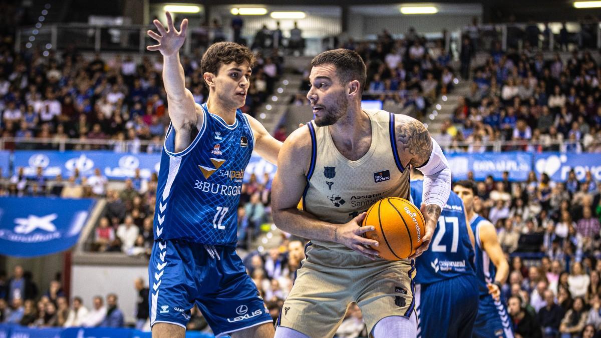 Willy Hernangómez cuajó un gran partido en Burgos