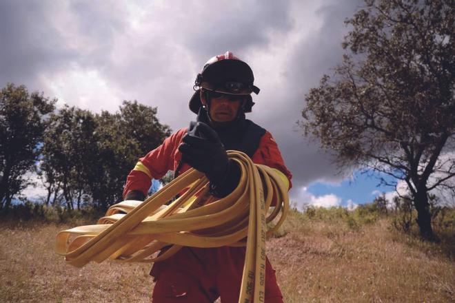 La UME pone a prueba en la base de Cerro Muriano en Córdoba su respuesta ante incendios cada vez más virulentos