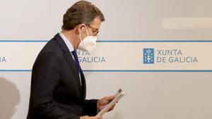 Feijóo rebutja el «cop de dit» per nomenar successor: «La política no és assenyalar per decret»