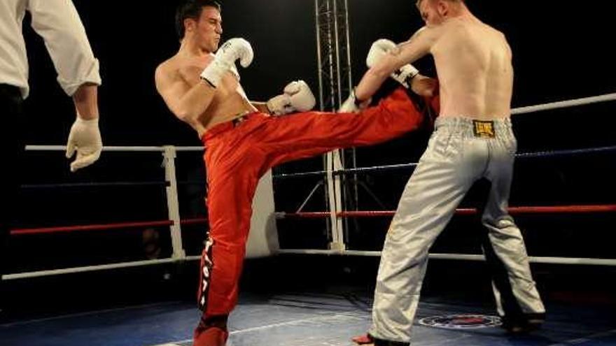 Imagen de una pelea de full-contact. // FDV