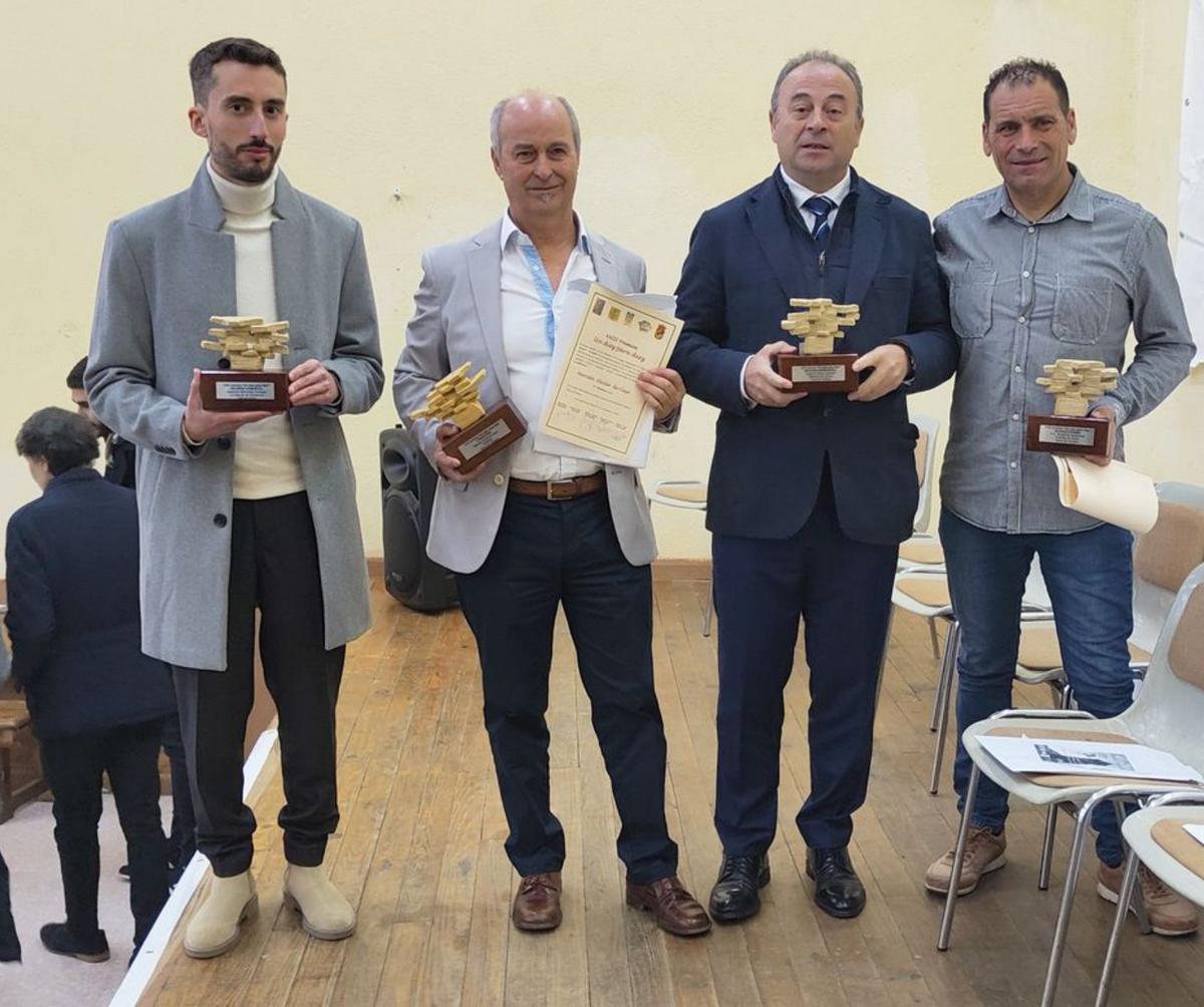 Los cuatro premiados de la provincia de Zamora. | P. D.