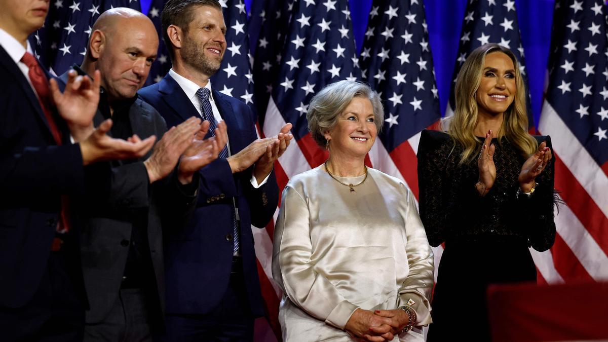 Susie Wiles, la asesora jefa de Trump, en la noche del martes.