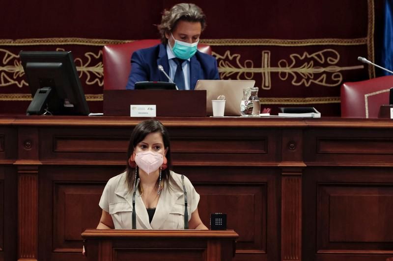 Pleno del Parlamento de Canarias (17/08/21)