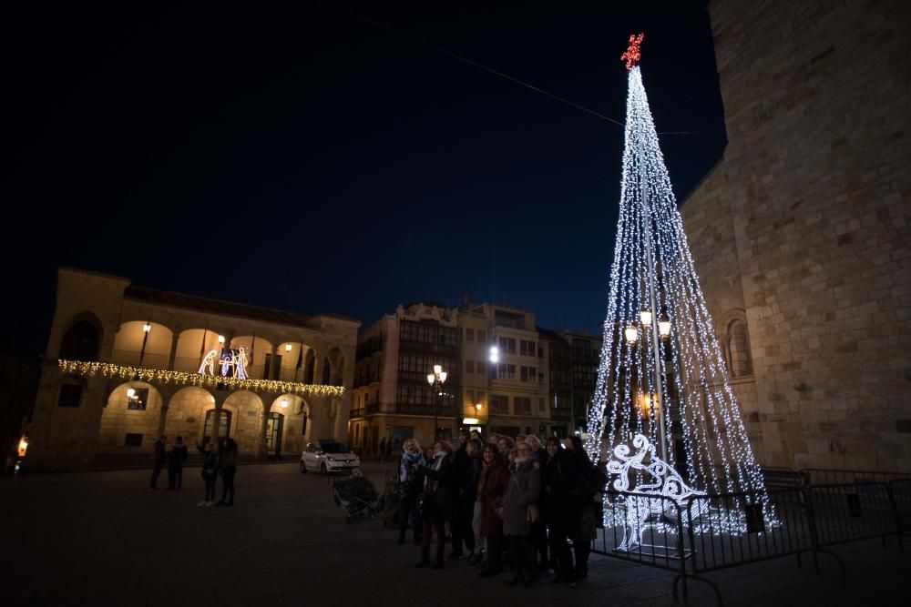 Encendido luces de Navidad