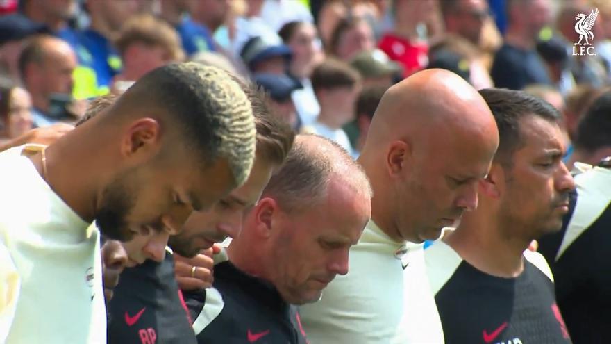 El sentido homenaje del Liverpool a Diogo Jota y su hermano