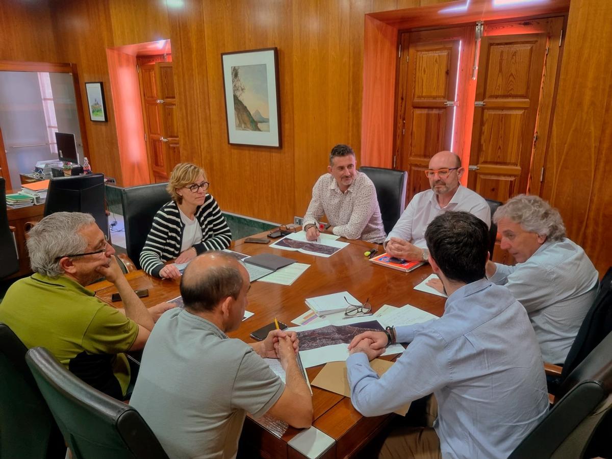 La reunión que ha tenido lugar en el Ayuntamiento de Xàbia