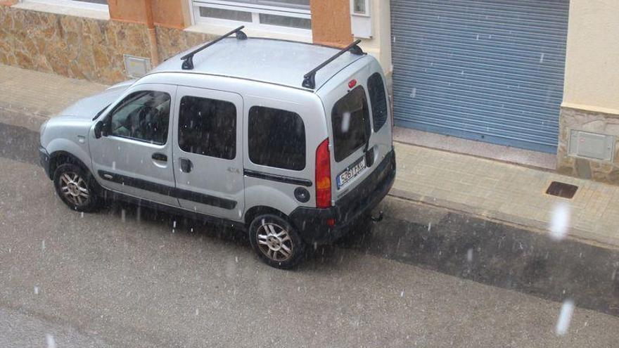 Granizo, truenos y rayos en Alcalà de Xivert