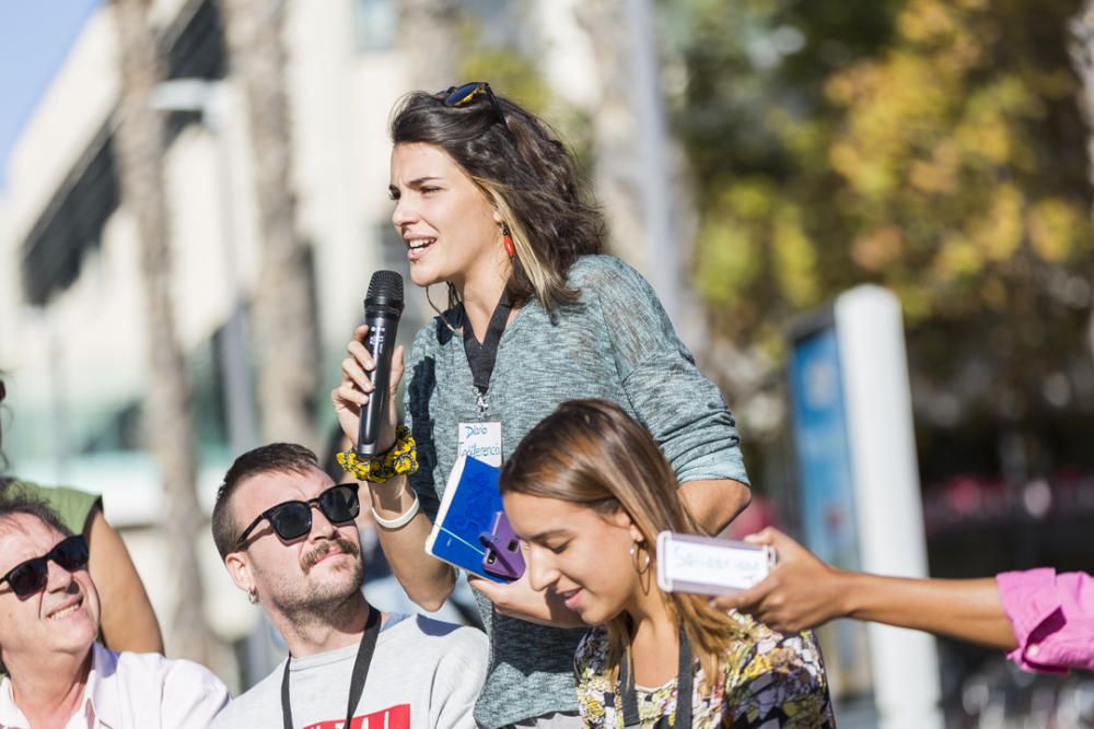 Acto de Pobresa Zero en la Universitat Politècnica