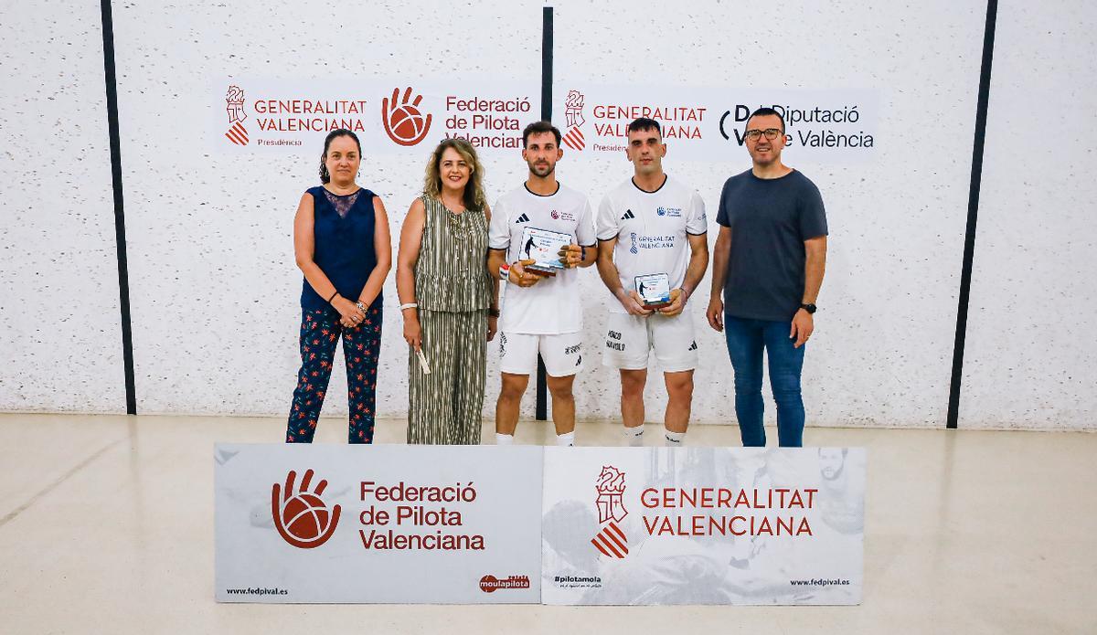 La gran final de Primera categoria masculina va coronar Pau de Gavarda, que es va imposar amb autoritat a Josep de Muro per 25-5.