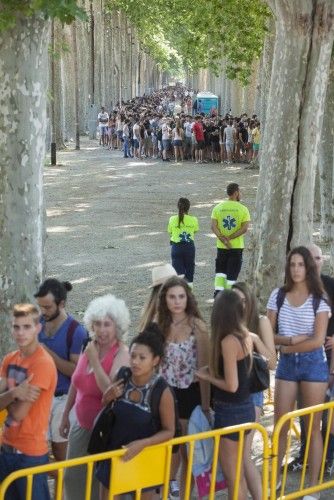 Primer dia del càsting de «Joc de Trons» a Girona