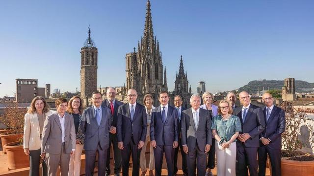 El Consell Administració del BBVA reunit aquest dimarts a Barcelona