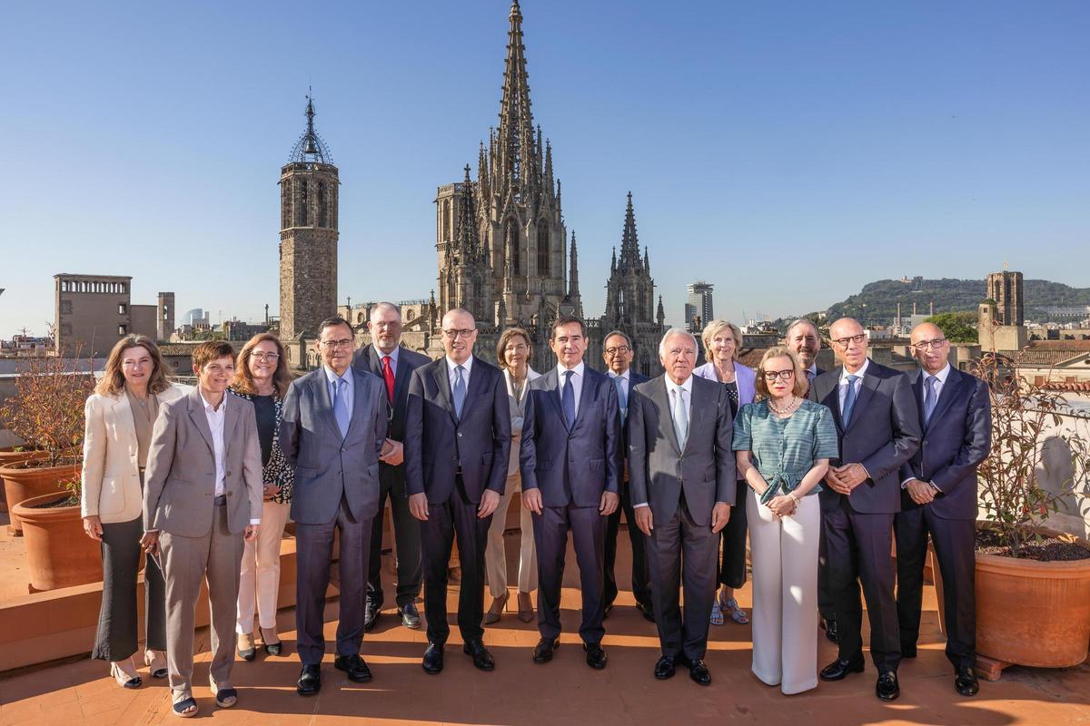 El Consejo Administración BBVA reunido este martes en Barcelona