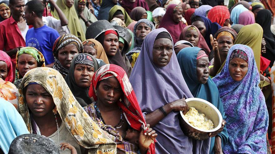 África es el continente más afectado por el hambre, con continuas hambrunas provocadas por conflictos bélicos, la pobreza extrema o el cambio climático. | REUTERS/OMAR FARUK