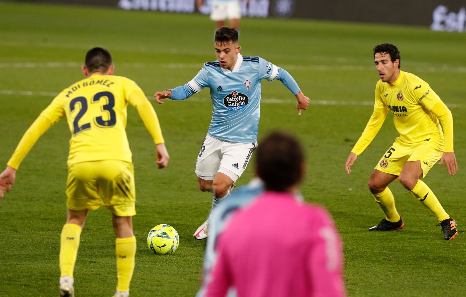 El Celta-Villarreal, en imágenes