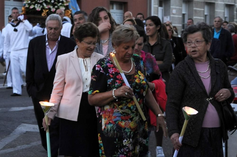 Virgen del Rosario en Vilaxoán