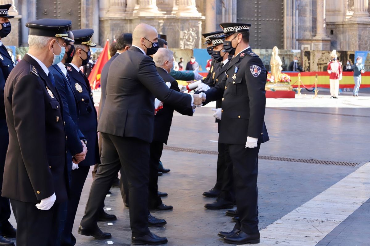 La Policía Local de Murcia celebra en Belluga los actos de su patrón, San Patricio