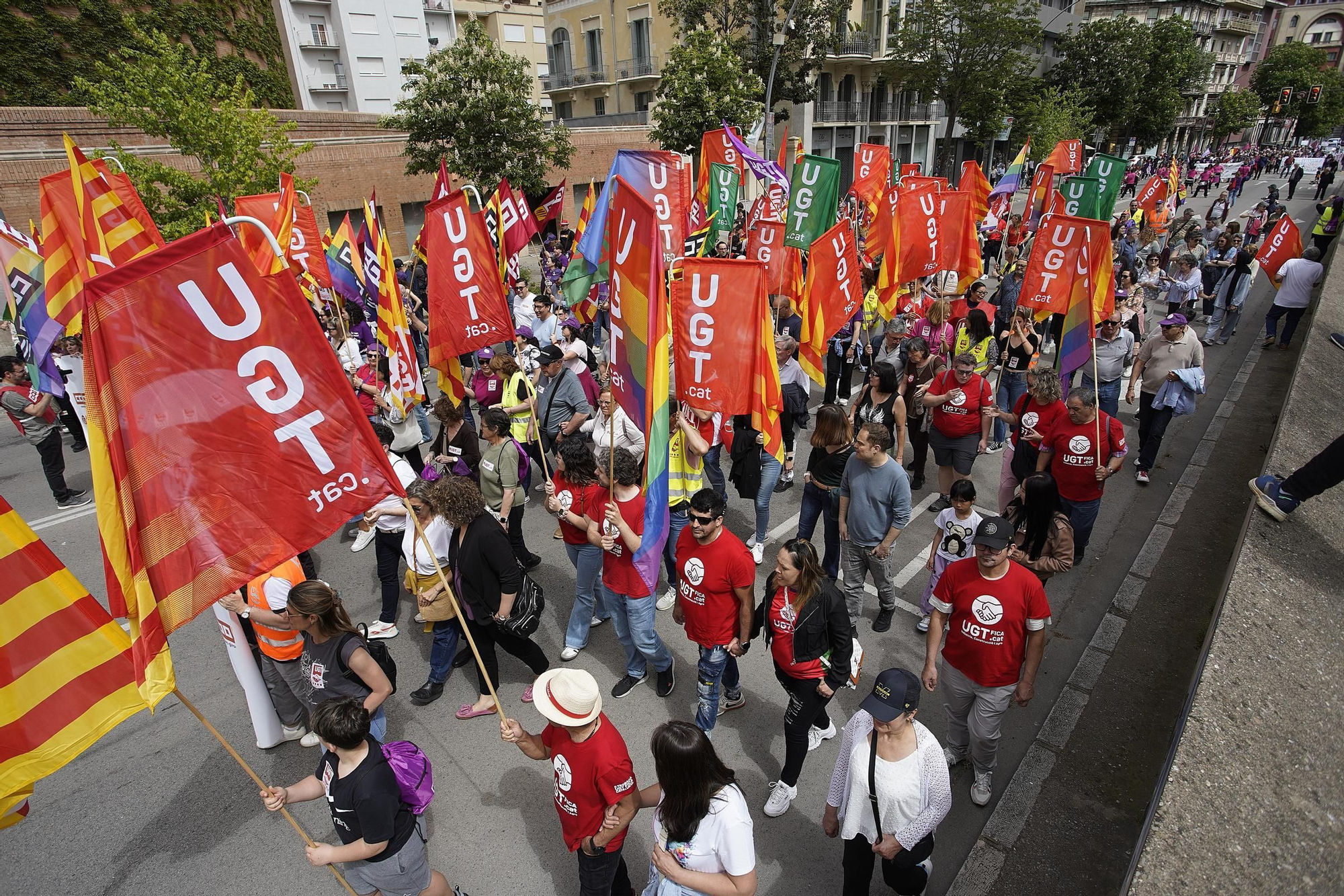 El sindicalisme gironí reclama reduir la jornada i fenar els accidents laborals