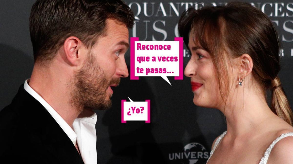 Dakota Johnson y Jamie Dornan hablan de 'Cincuenta Sombras'