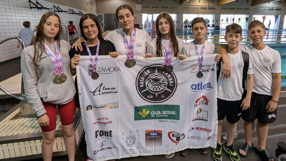 Expedición del Natación Zamora
