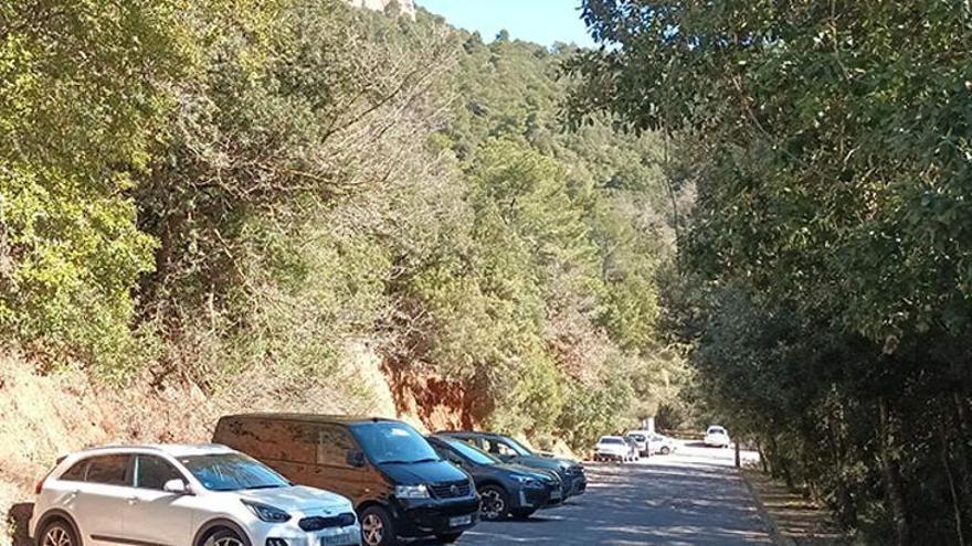 En marxa les obres de millora dels aparcaments de l’Alzina del Sal·lari i del Coll d’Estenalles al Parc Natural de Sant Llorenç del Munt i l’Obac