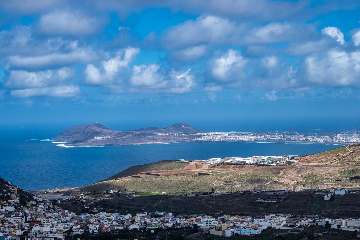 El pueblo se sitúa a más de 460 meetros sobre el nivel del mar: sus vistas panorámicas sobre el Atlántico son increíbles.