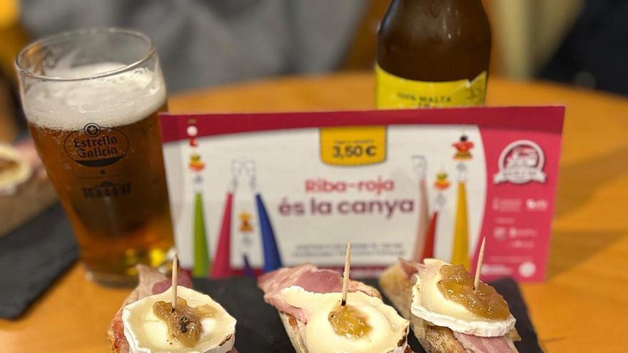 La ruta gastronómica 'Riba-roja és la canya' regresa con tapas y premios del 17 al 19 de abril