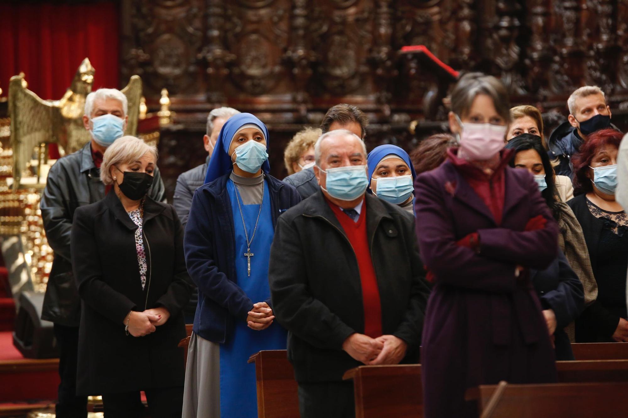 El obispo de Córdoba preside la Misa de Año Nuevo en la catedral