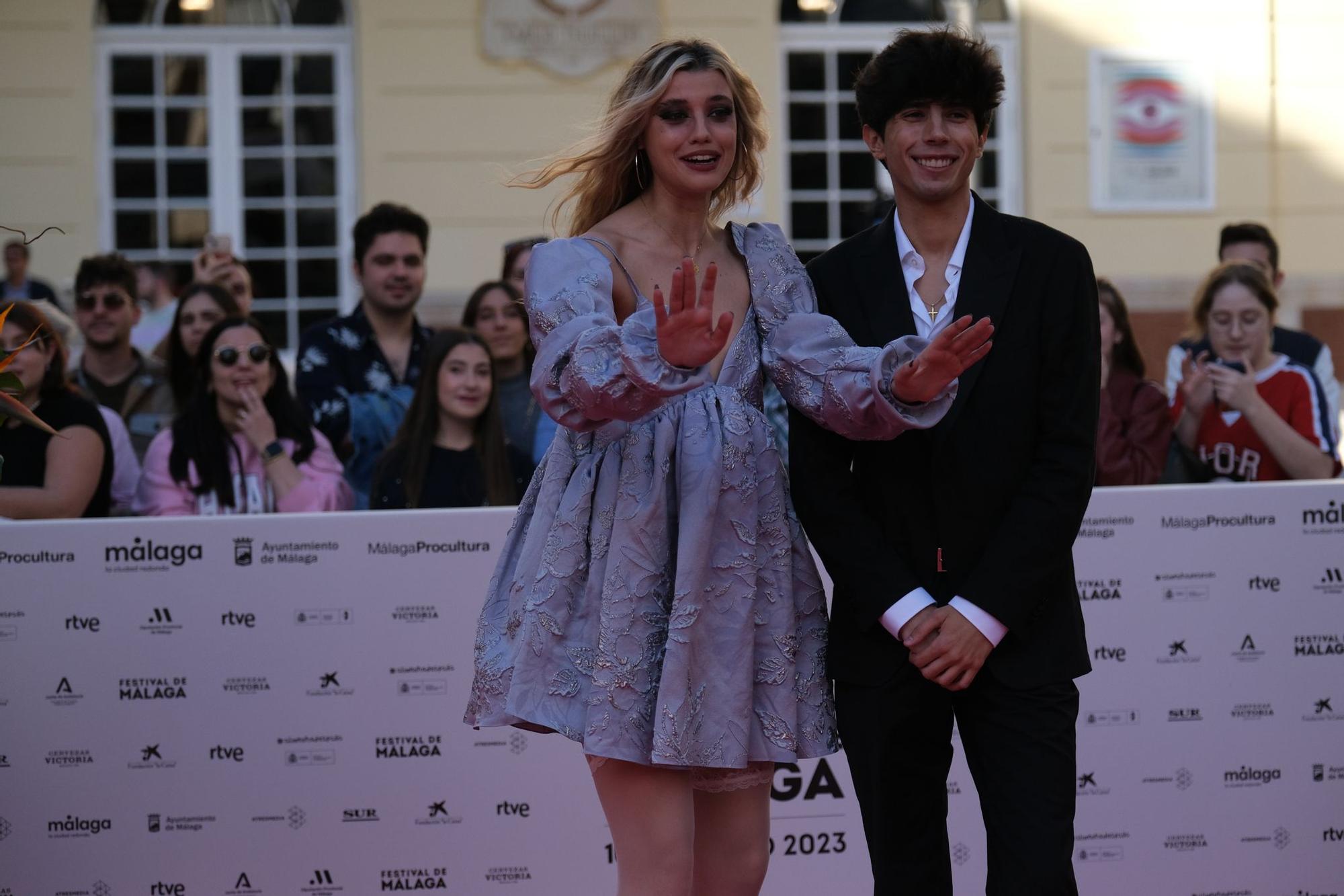 Las imágenes de la alfombra roja de la gala inaugural del 26 Festival de Málaga