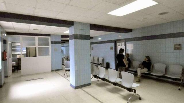 Una de las salas de espera del centro de salud Mieres Norte.