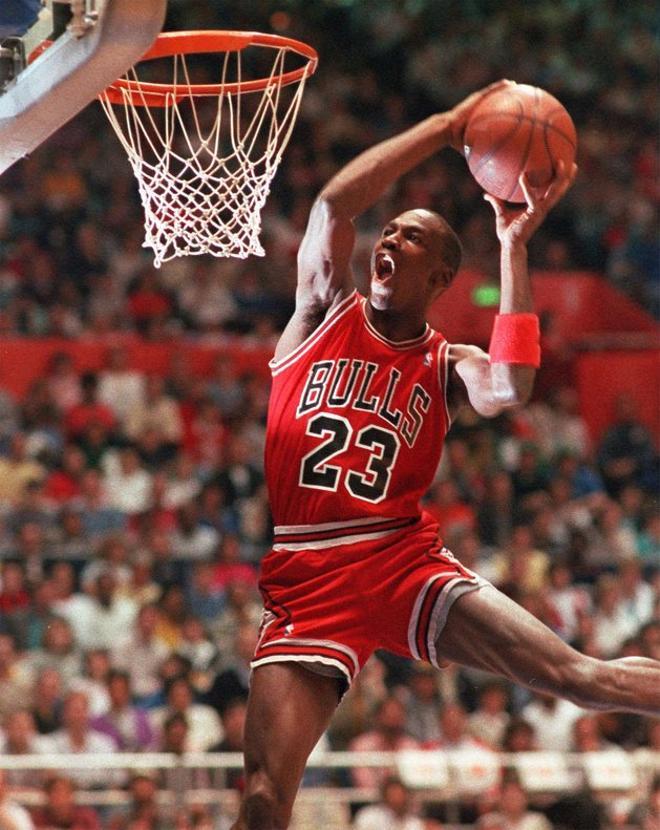 Michael Jordan, el mito en imágenes