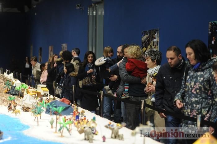 Las Claras de Murcia acoge el Belén de Playmobil