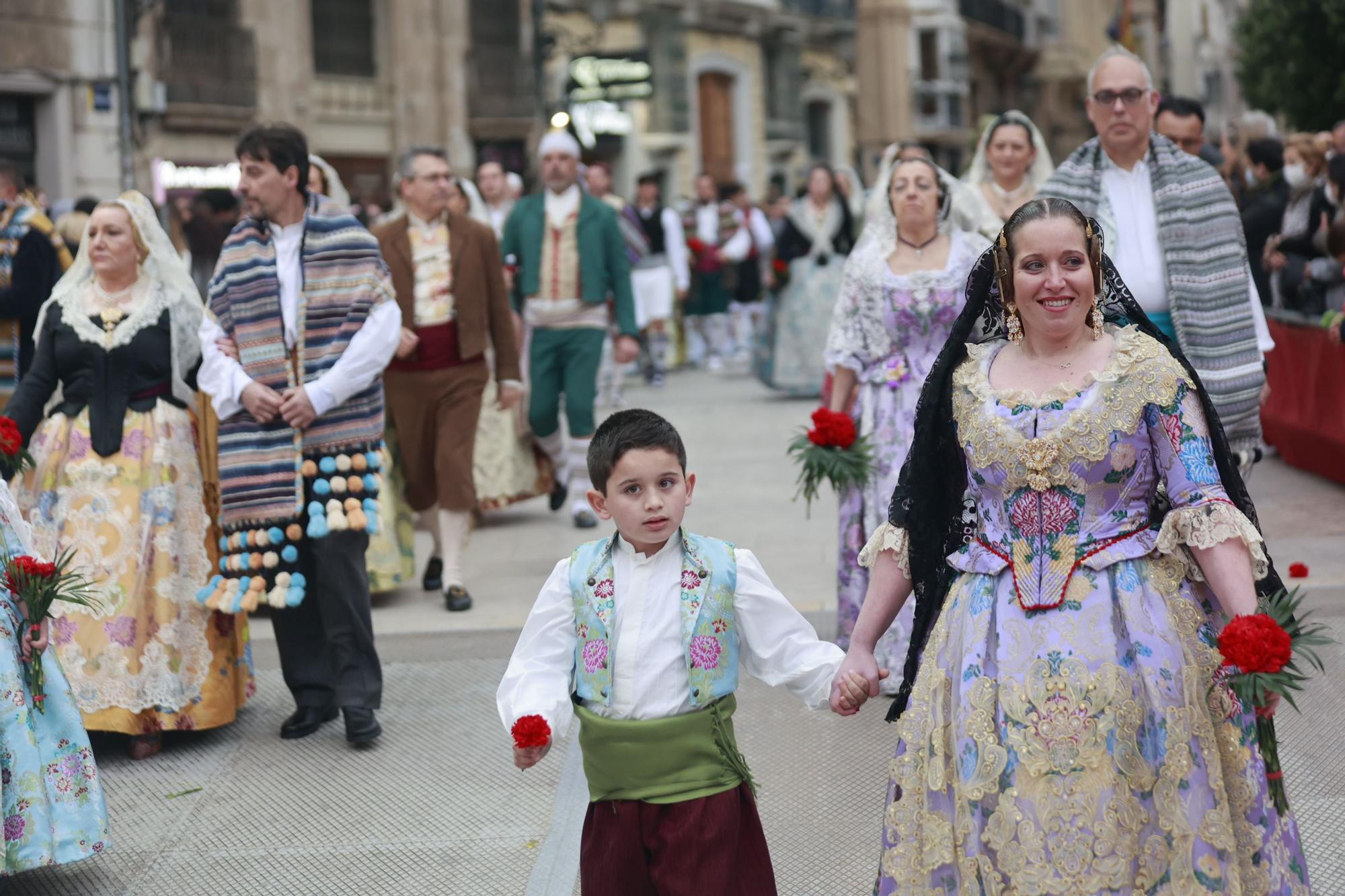 Búscate en el segundo día de ofrenda por la calle Quart (entre las 18:00 a las 19:00 horas)