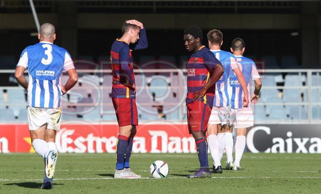 FC BarcelonaB,1 - AT. Baleares,2