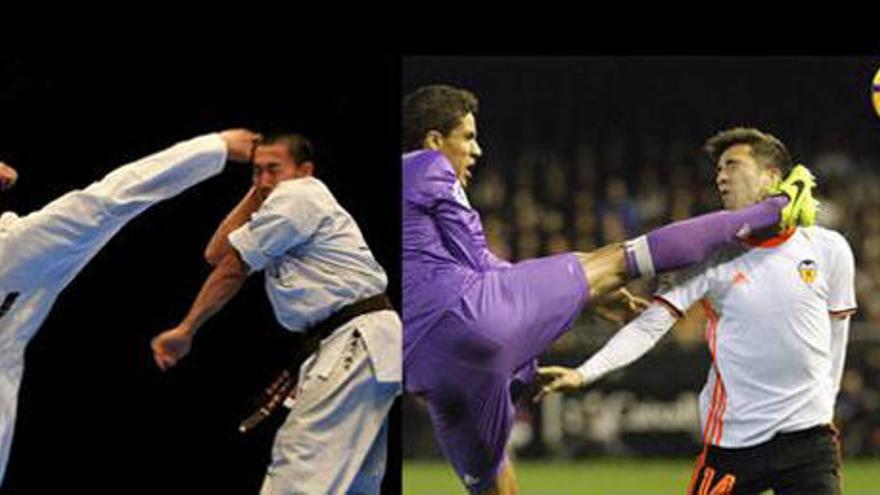 Valencia-Real Madrid, del Ushiro-nage al Mawashi-geri