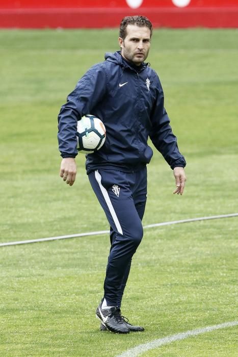 Entrenamiento del Sporting