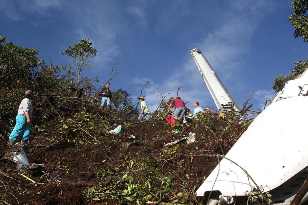 Accident d'avió a Colombia