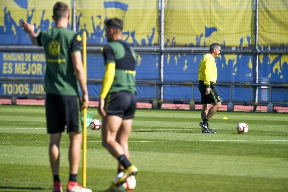 Entrenamiento de la UD Las Palmas (20/02/2019)