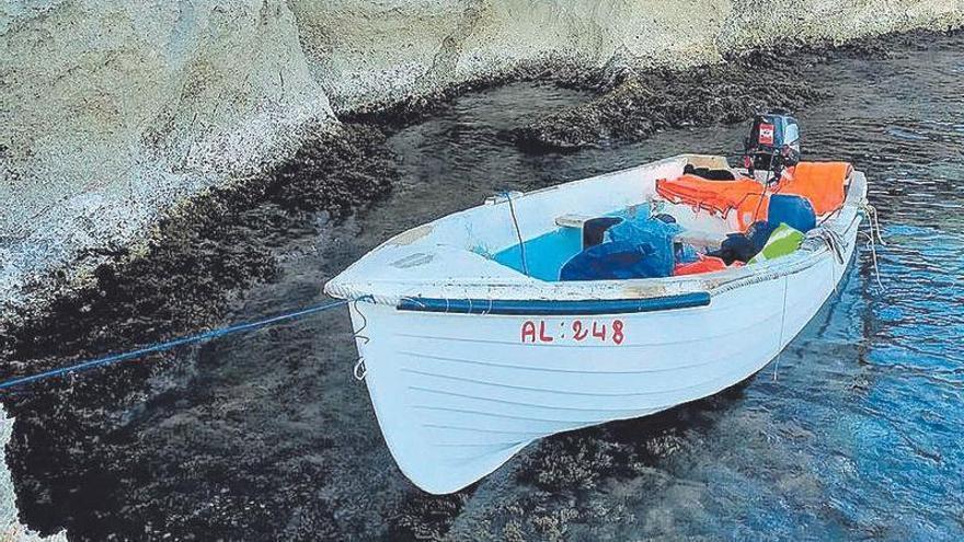 Imagen de archivo de una patera interceptada en Mallorca