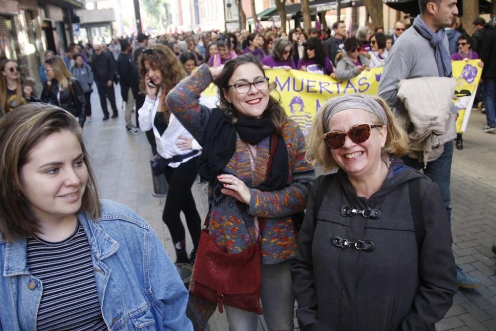 Manifestación en Murcia por el día contra la violencia de género