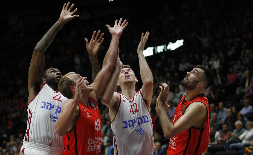 Las mejores imágenes del Valencia Basket - Hapoel Jerusalem