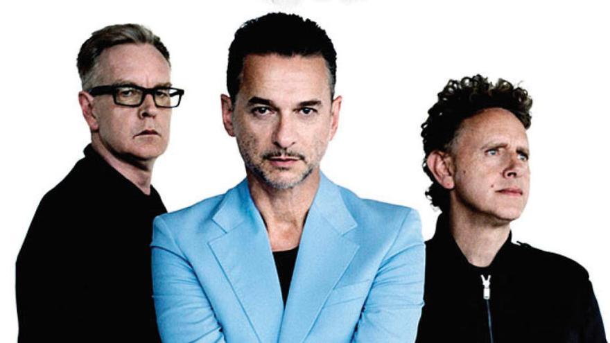 El trío británico Depeche Mode.