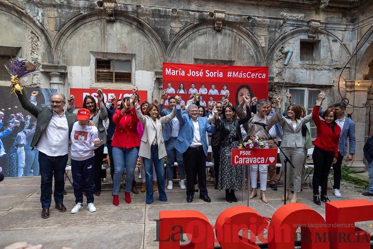 Descubre la lista del PSOE a la alcaldía de Caravaca