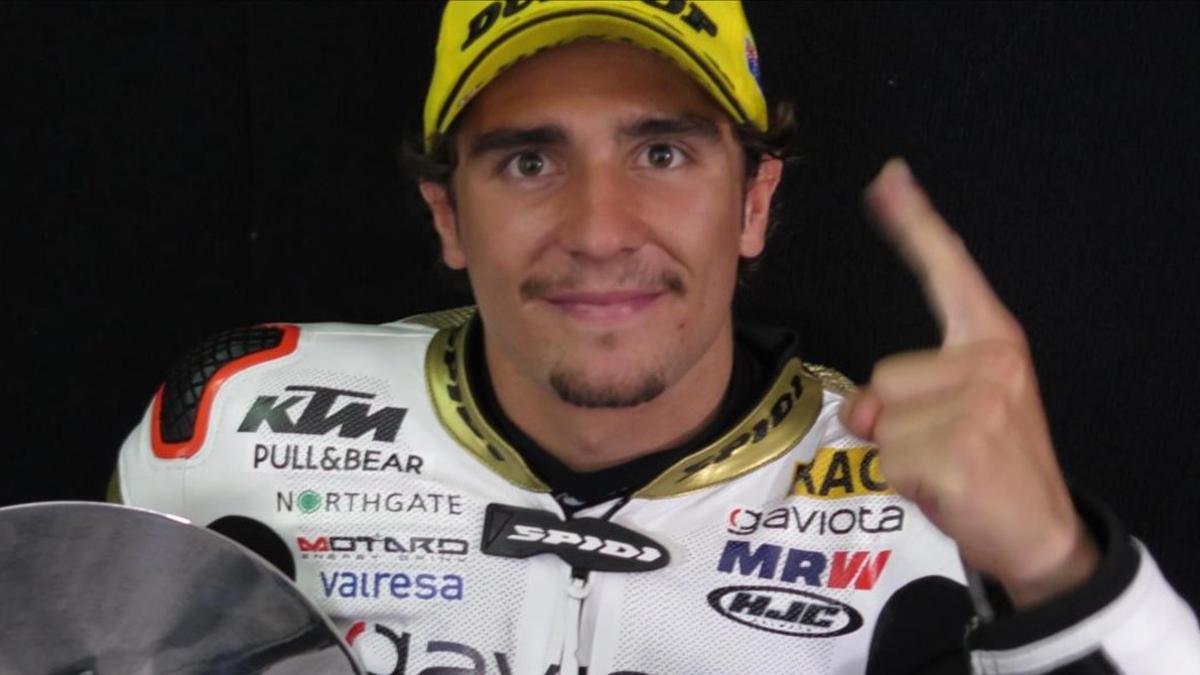 El piloto catalán Albert Arenas (KTM), ganador del GP de Tailandia de Moto3.