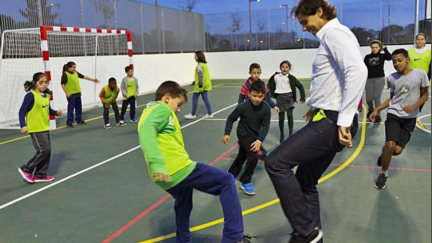 Casi 200 jóvenes vulnerables inician 
el refuerzo en la Fundación Rafa Nadal