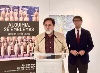 El artista Ramón Pérez Carrió presenta en el Palacio Provincial veinticinco obras de su serie ‘Alquimia’